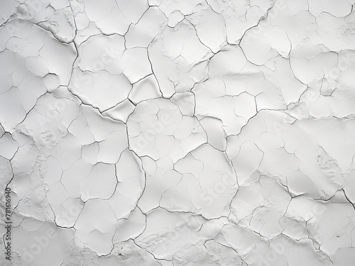 Monochrome texture of white decorative plaster or concrete wall