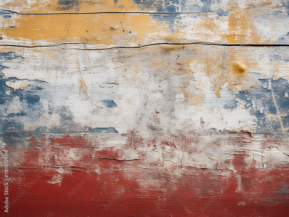 Macro photograph capturing the texture of old painted surfaces Macro photograph capturing the texture of old painted surfaces
