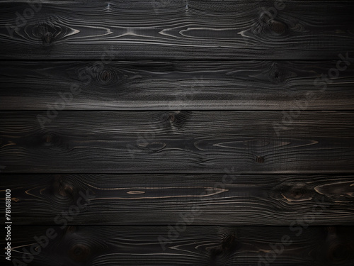 Blank black wood texture provides ample copy space