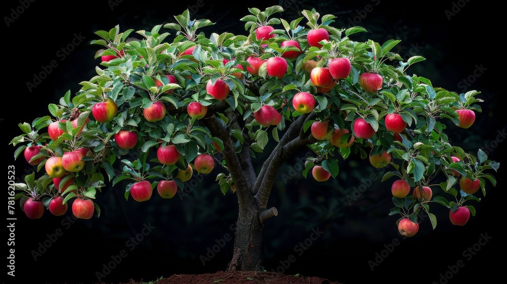 Abundant Fruit on a Small Tree