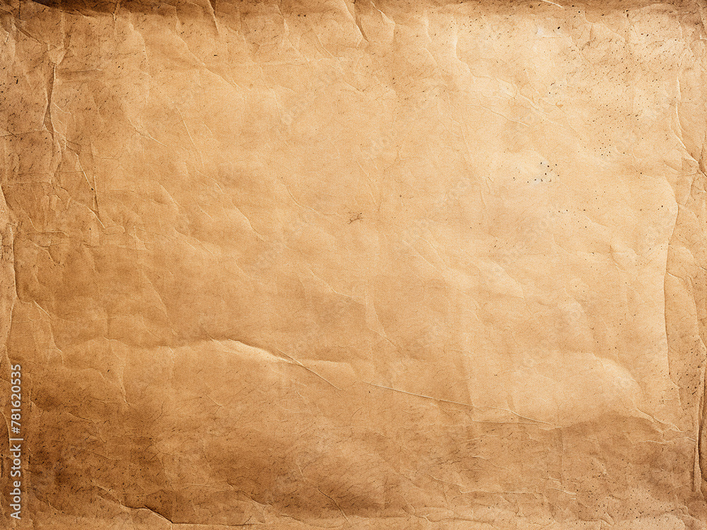 Isolated vintage paper background, exhibiting old paper texture