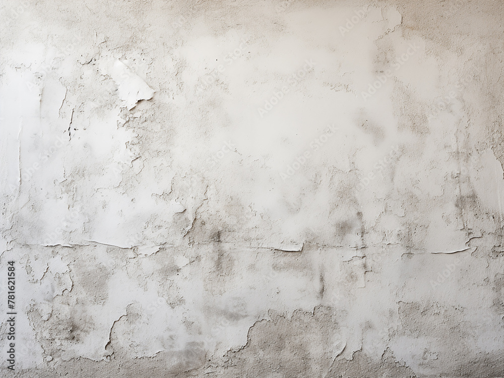 Obraz premium White plastered wall serving as background or texture