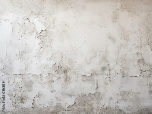 White plastered wall serving as background or texture