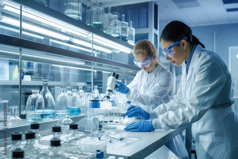 working in laboratory working in laboratory