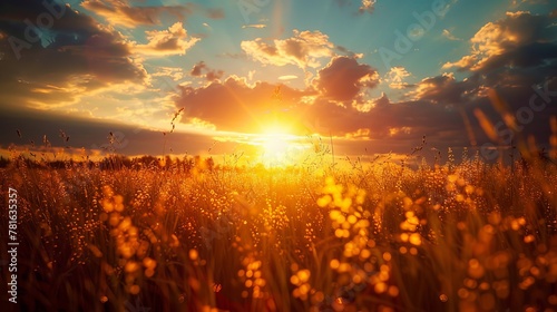 When the sun's rays make us feel warm, the temperature outside is high. This warm weather is what we call summer. photo