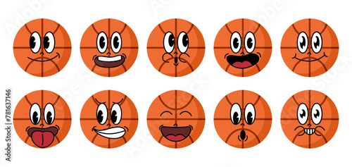 Basketball Emoji Character