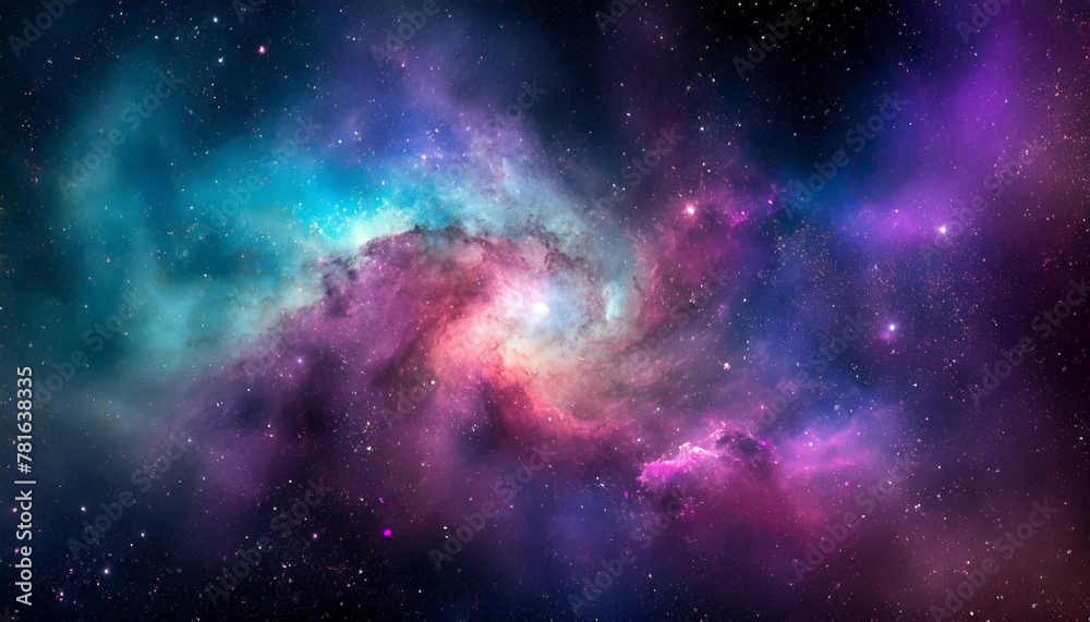 nebula a cosmic masterpiece of vibrant colors and swirling gases it embodies the celestial birthplace of stars capturing the awe inspiring beauty of the universe generative ai