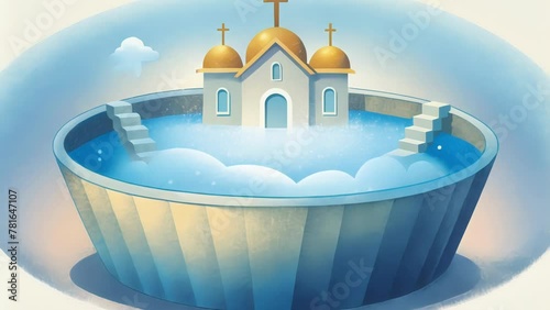 A tepid bath When we take a bath we want the water to be warm and soothing not lukewarm and uncomfortable. Similarly the Church of Laodicea was