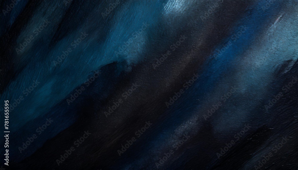 blue canvas painting abstract background