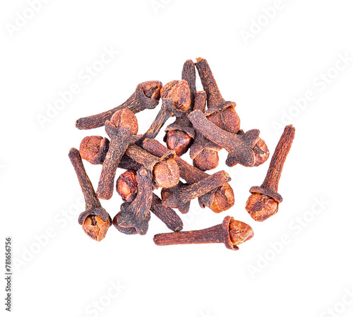 Spice cloves   isolated  on  transparent png