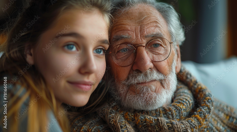 Close up caring doctor touching mature patient shoulder, expressing empathy and support, young woman therapist physician comforting senior aged man at meeting, medical healthcare and help. Close up caring doctor touching mature patient shoulder, expressing empathy and support, young woman therapist physician comforting senior aged man at meeting, medical healthcare and help.