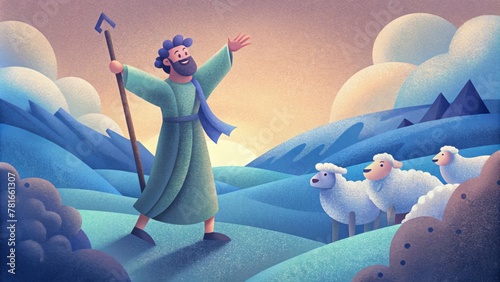 In the parable the shepherd rejoices more over the return of the one lost sheep than the ninetynine who were never lost. This symbolizes the photo