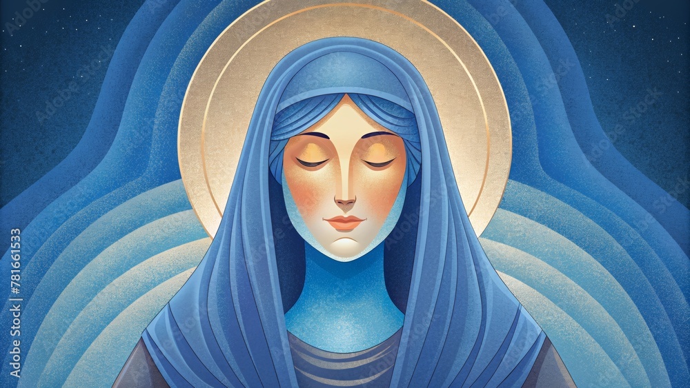 An expression of humility and acceptance Despite her anguish Marys ...