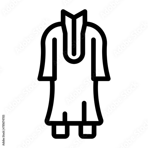 muslim cloth icon