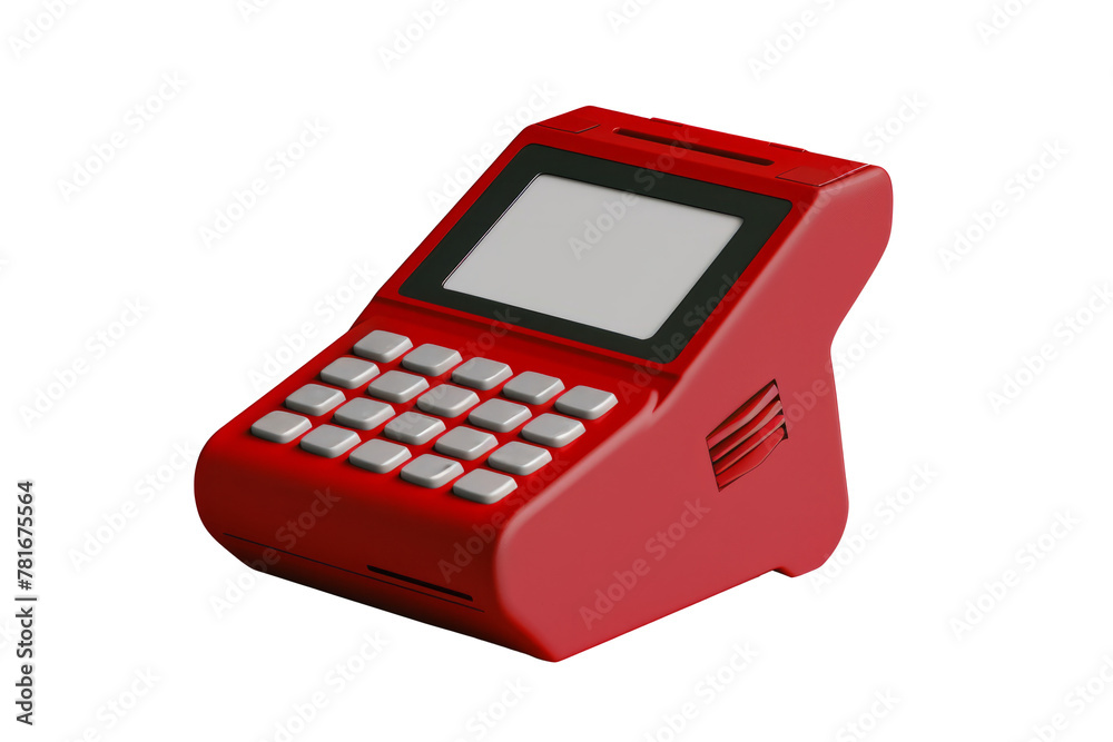 Red Point of Sale Terminal Red Point of Sale Terminal