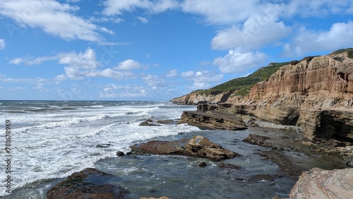 beach and rocks, Southern California coastline