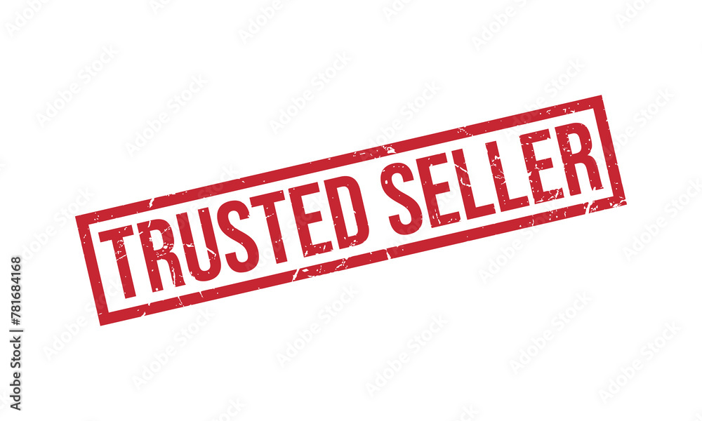 Trusted Seller Rubber Stamp Seal Vector Trusted Seller Rubber Stamp Seal Vector