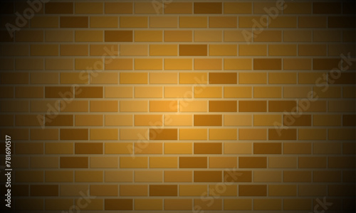 Background of old vintage brick wall,decorative dark brick wall surface for background