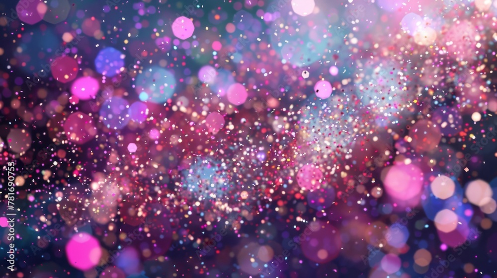 Add a touch of magic to your event with this stunning background of colorful confetti and ling sparkles. Add a touch of magic to your event with this stunning background of colorful confetti and ling sparkles.