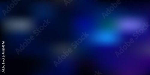 Dark pink, blue vector abstract blur pattern. © Guskova