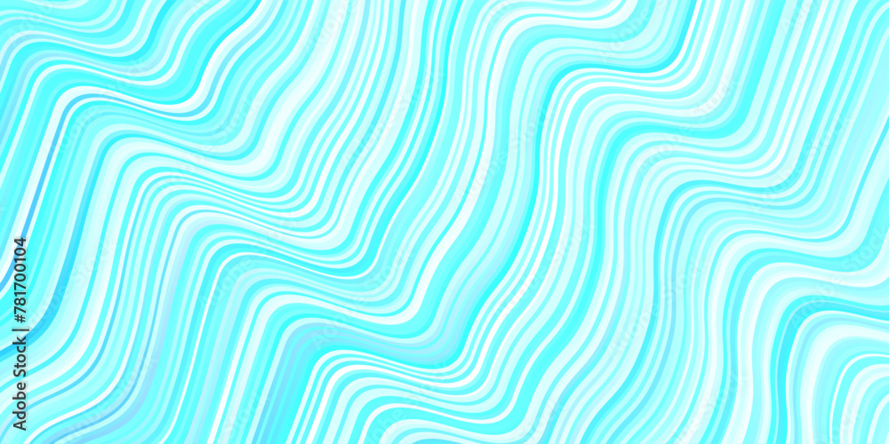 Light BLUE vector backdrop with bent lines. Light BLUE vector backdrop with bent lines.
