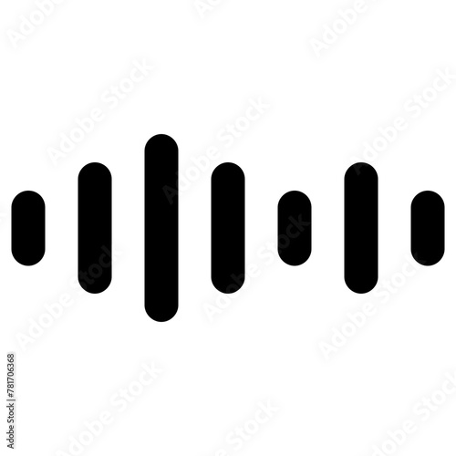 music icon, simple vector design