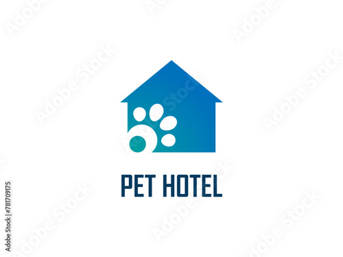Pet shop icon vector 