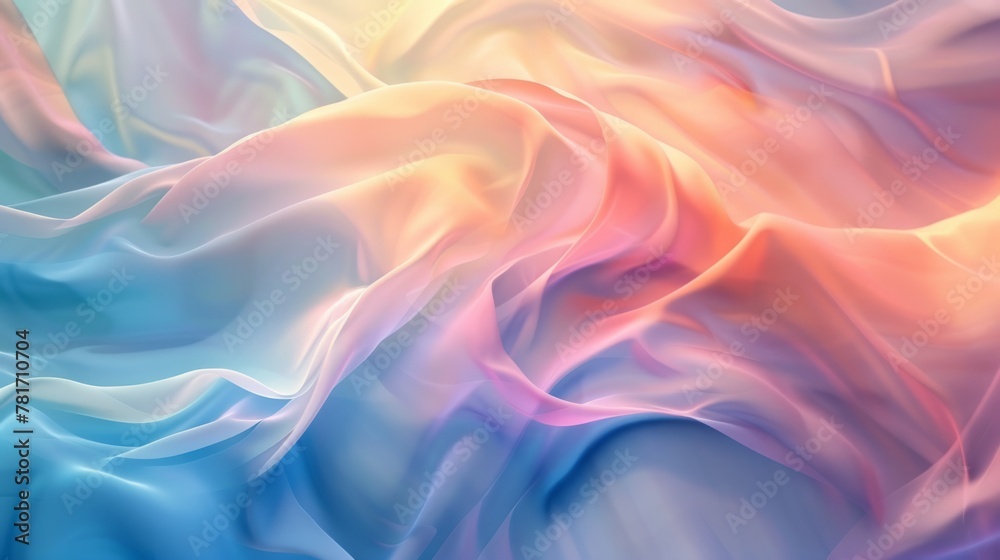 colorful abstract soft dynamic background illustration generative ai colorful abstract soft dynamic background illustration generative ai