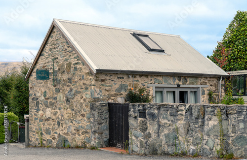 The Stable, a stone edifice from 1870, stands in Queenstown as a testament to historical architecture, with its rustic stone walls and classic design, encapsulating the essence of the era.