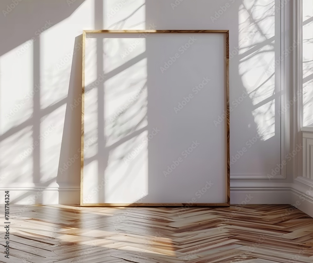 Close-Up Mockup Poster Frame. Presented in 3D Render. Made with Generative AI Technology Close-Up Mockup Poster Frame. Presented in 3D Render. Made with Generative AI Technology