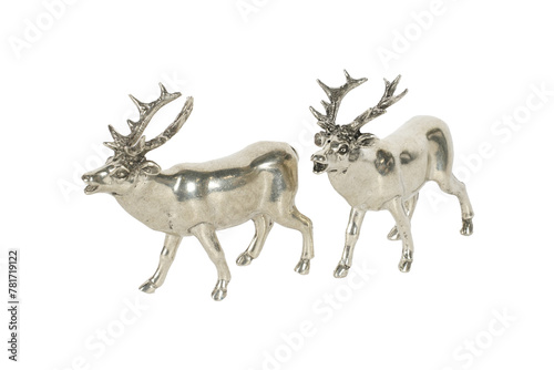 deer isolated on white background © MA