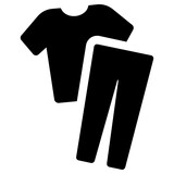 clothes icon, simple vector design