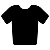 tshirt icon, simple vector design