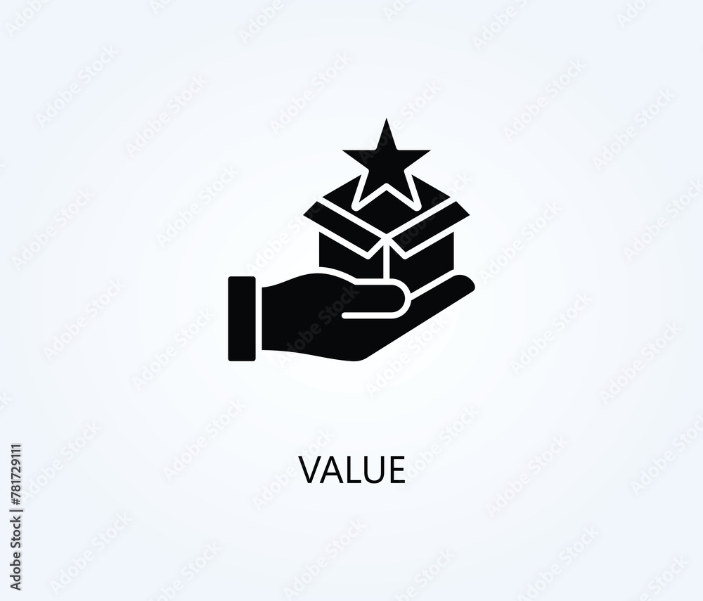 Value vector, icon or logo sign symbol illustration. Value vector, icon or logo sign symbol illustration.