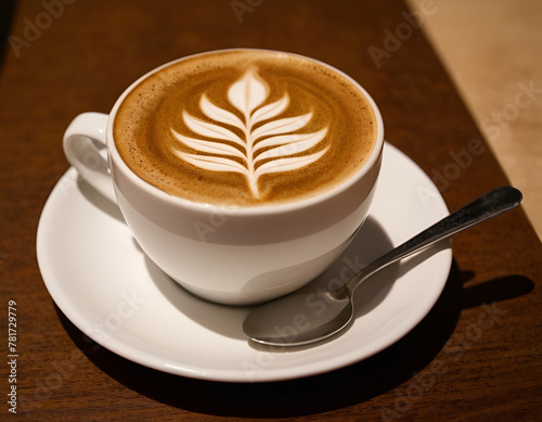 crafted cup of cappuccino in various styles for your creative projects