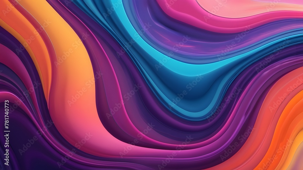 Abstract backdrop with vibrant wave pattern Abstract backdrop with vibrant wave pattern
