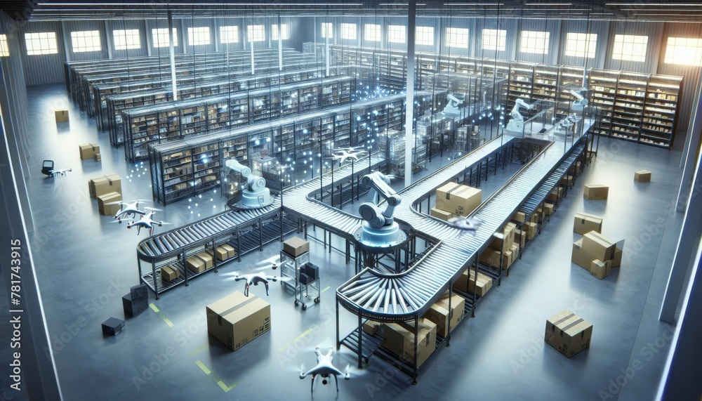 Fototapeta premium The Dancing Forest of Knowledge. Generative AI