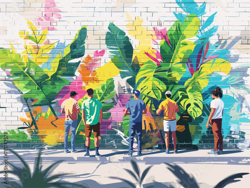 Murals of Transformation: A Vibrant Tapestry of Artistic Renewal and Environmental Rebirth