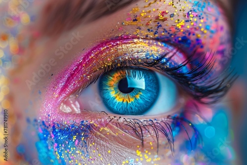 Imaginative fashion wallpaper, dazzling colors drawing the eye ,ultra HD,clean sharp,high resulution