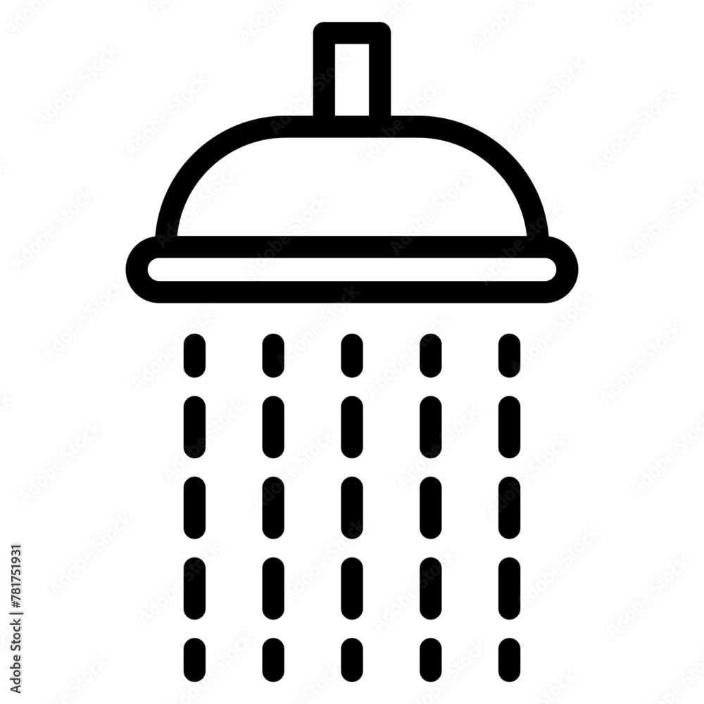 Obraz premium shower icon