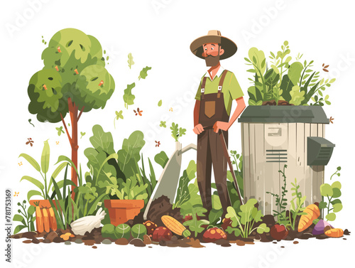 Sustainable Gardening: Home Composting for Organic Vegetable Cultivation