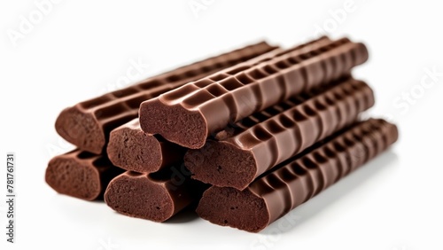  A stack of delicious chocolate bars