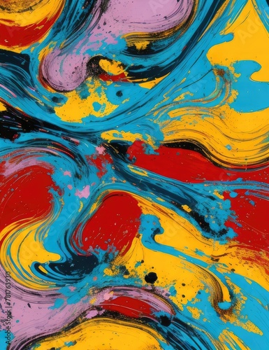 Liquuit abstrack background