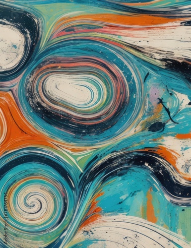 Liquuit abstrack background