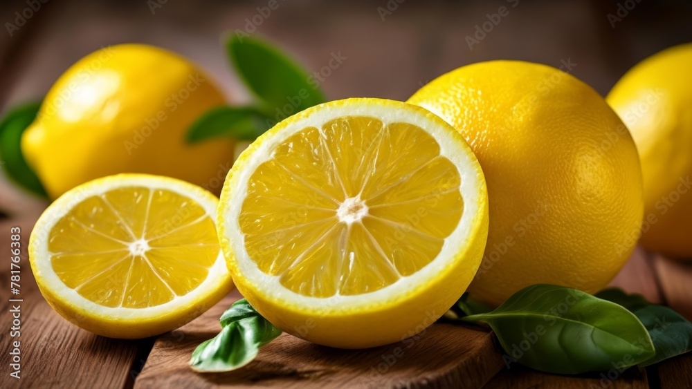 Fresh citrus delight ready to zest up your day Fresh citrus delight ready to zest up your day