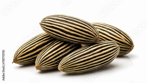  Striped fruits in a pile ready for a healthy snack