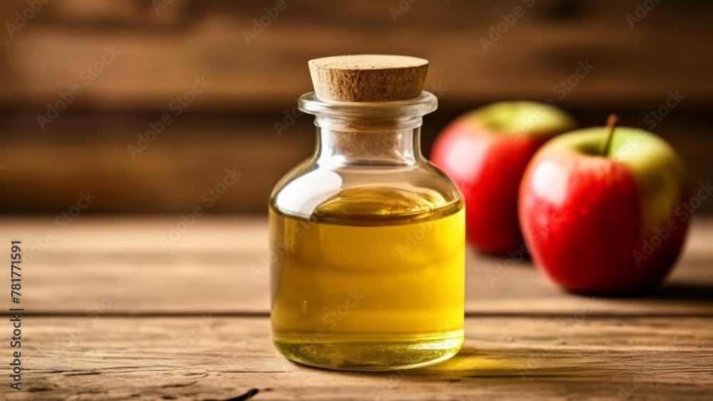 Freshly pressed apple cider ready to enjoy Freshly pressed apple cider ready to enjoy