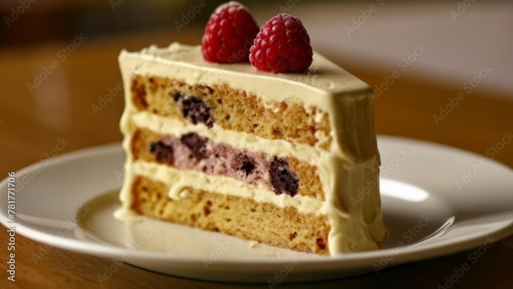 Deliciously tempting dessert ready to be savored Deliciously tempting dessert ready to be savored