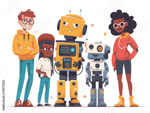 Animated Robotics Competition: Students Showcase Engineering Skills