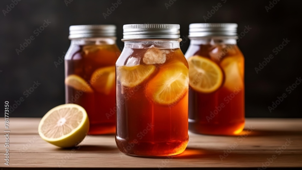 Refreshing lemonade perfect for a sunny day Refreshing lemonade perfect for a sunny day